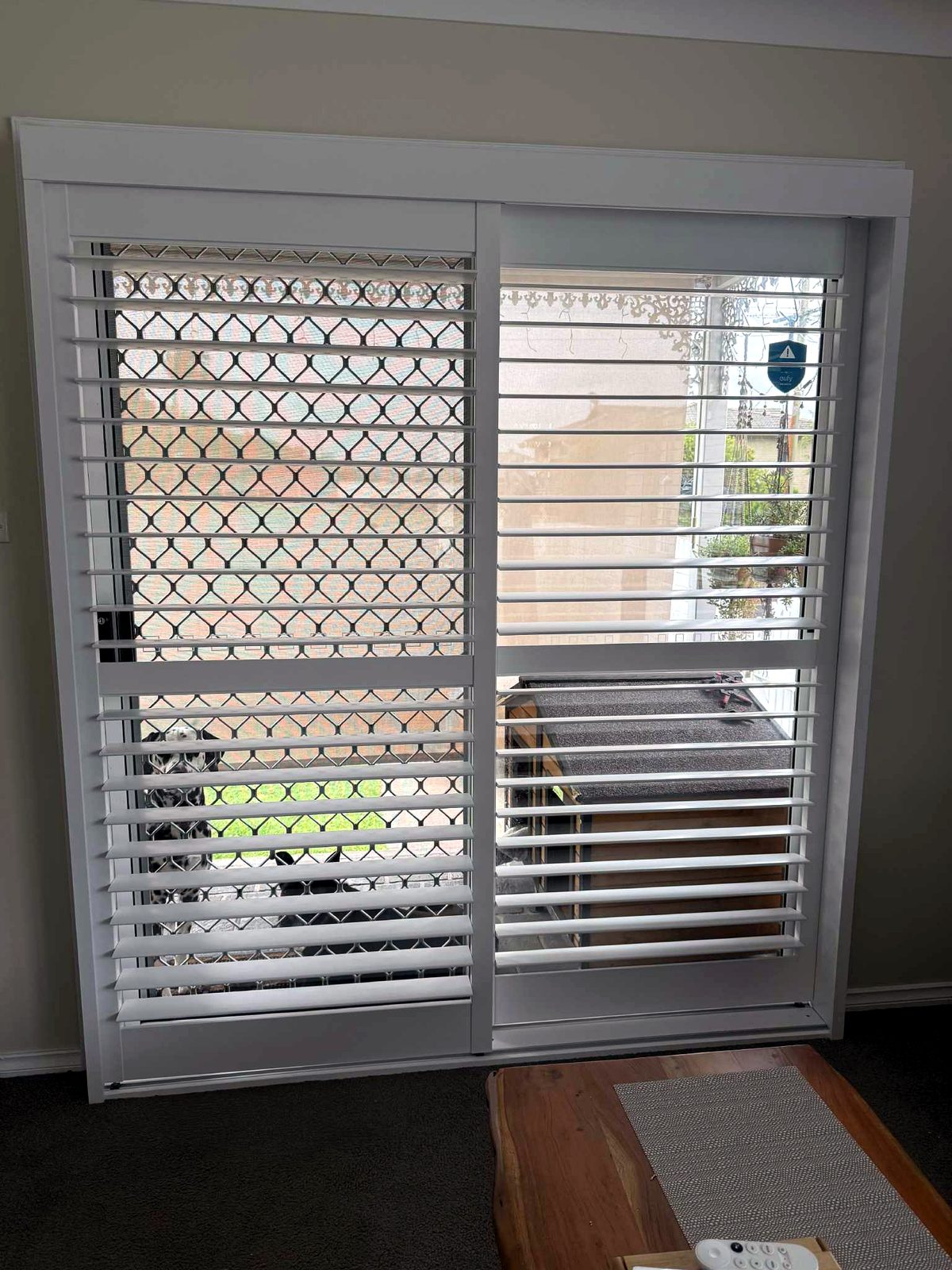 Coastal Plantation Shutters install on the Central Coast