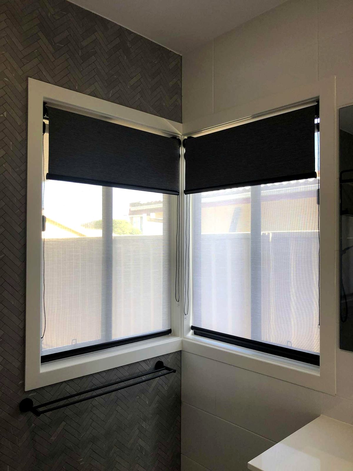 Coastal Plantation Shutters install on the Central Coast